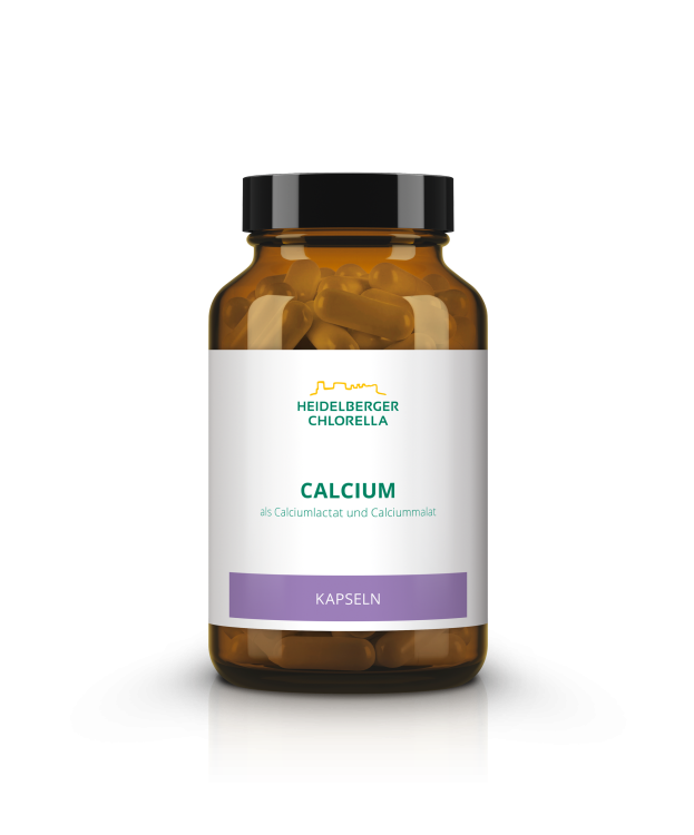 Calcium als Calciumlactat und Calciummalat Kapseln